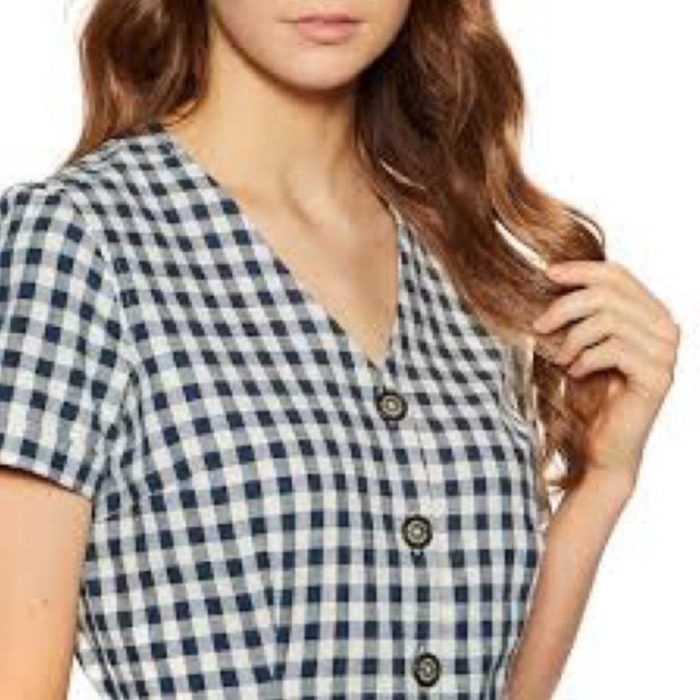 NWT Barbour Peregrine Gingham Midi Dress